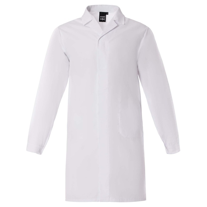 Halat de lucru Axon, HACCP, alb, bumbac, poliester, L