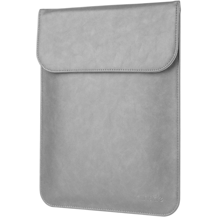 Husă laptop 15.6", Allinside, impermeabilă, gri, 39x28cm