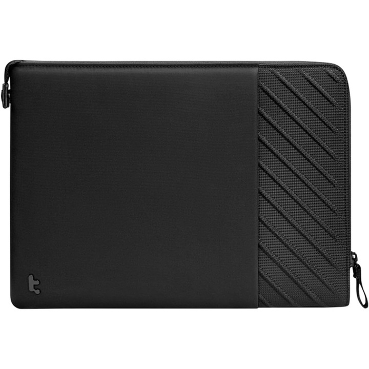 Husă tomtoc Voyage A10 pentru MacBook Air 15 inch, negru, dimensiuni 34.5x24.4x2.2cm