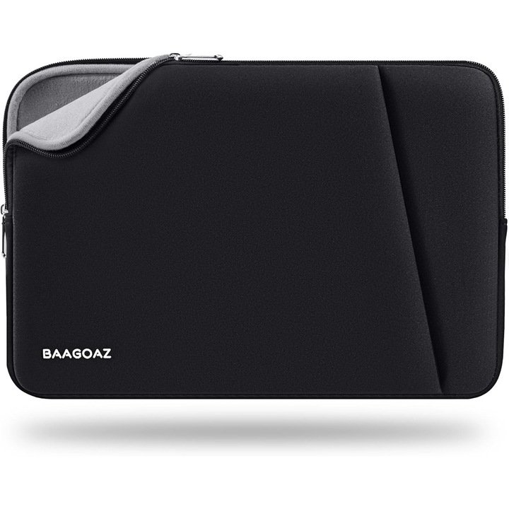 Husa Laptop 14 Inch, Negru, Protectie Premium