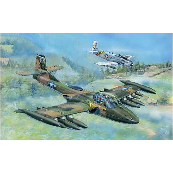 Trumpeter A37A Dragonfly 1/48 Model Kit - Avioane Realiste