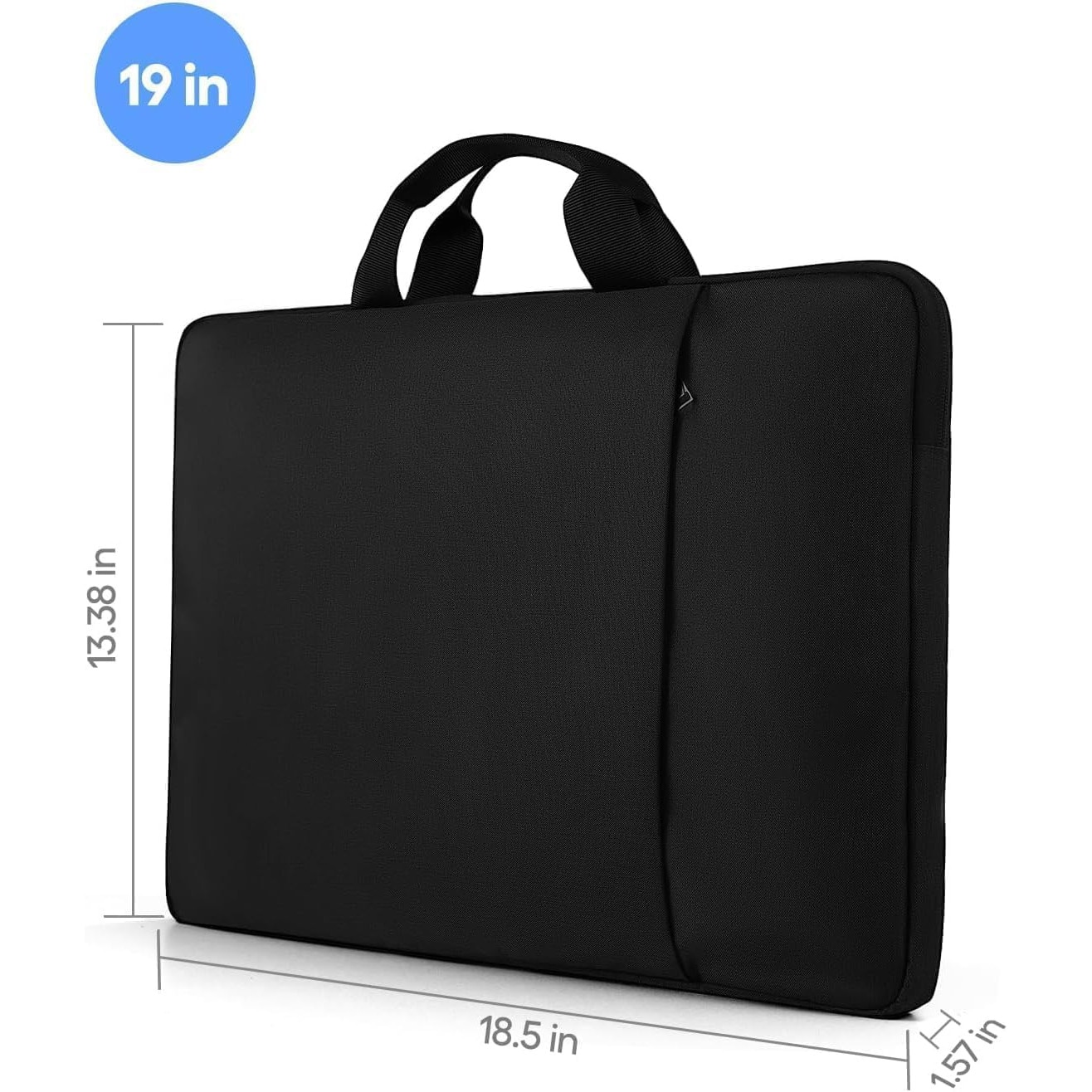 Husa Laptop 19 Inch Impermeabila EVICIV, Protectie Antisoc, Negru