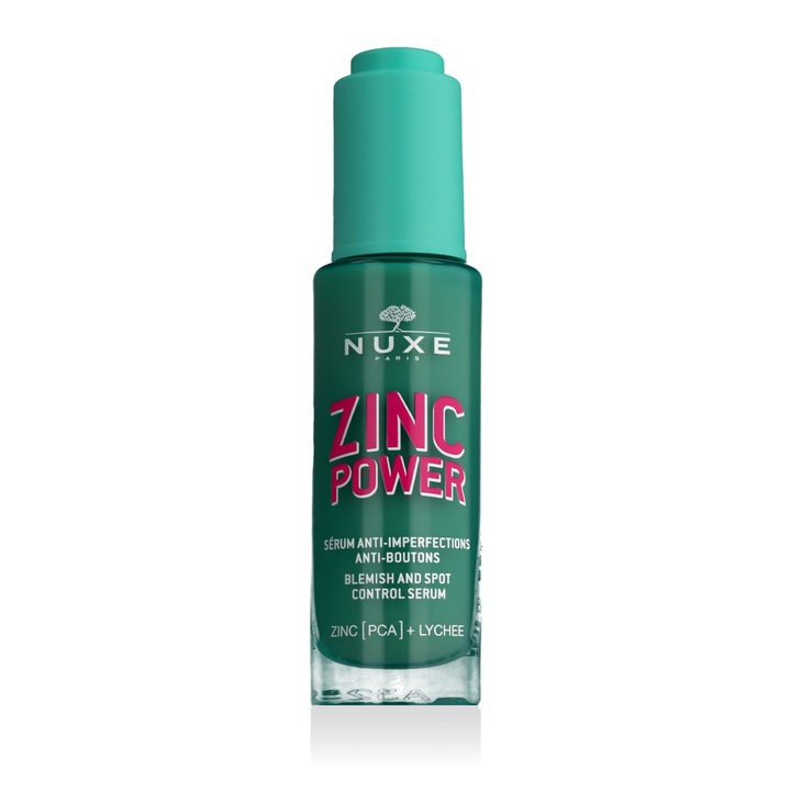 Nuxe Zinc Power Serul de Control al Punctelor Negre si Petelei 30 ml