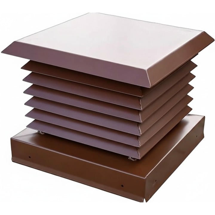 Palarie cos de fum Moderno, maro