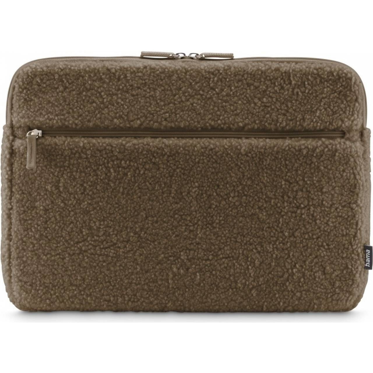 Husa pentru laptop Hama Cozy, 36-40 cm, poliester, culoare mocca, compactă