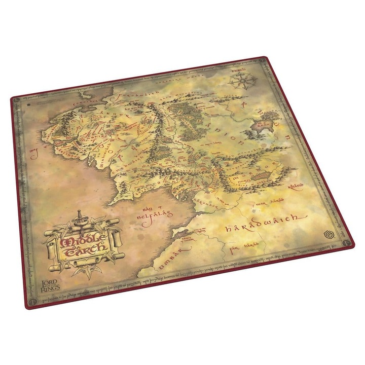 Mata de joc Ultimate Guard: Miejsca Srodziemia - Lord of the Rings, multicolor, 7cm x 7cm x 62cm