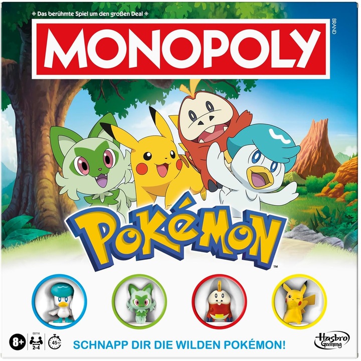 Monopoly Editie Pokémon - Joc de Societate Aventura