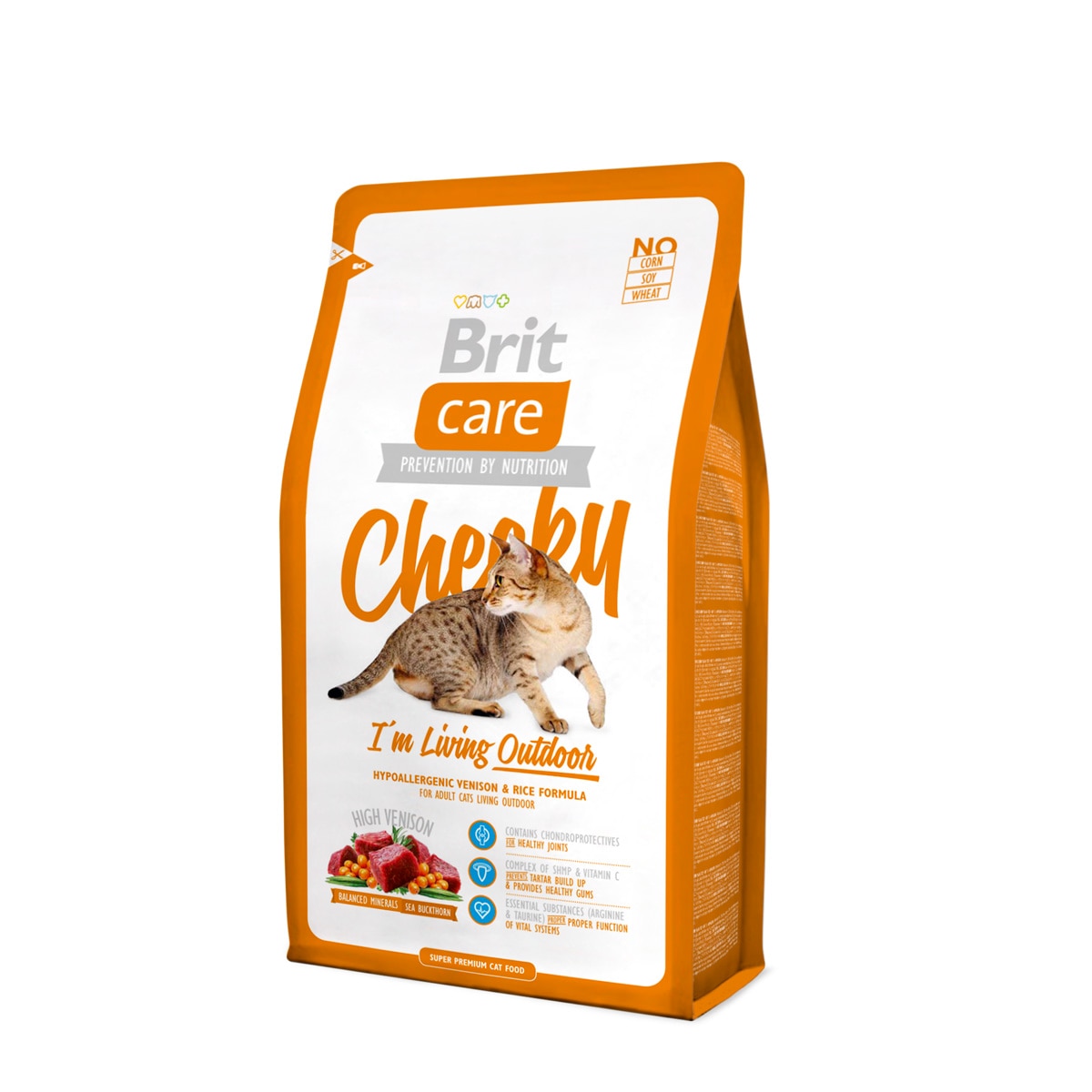 Hrana uscata pentru pisici Brit Care, Cheeky Living Outdoor, 2 kg