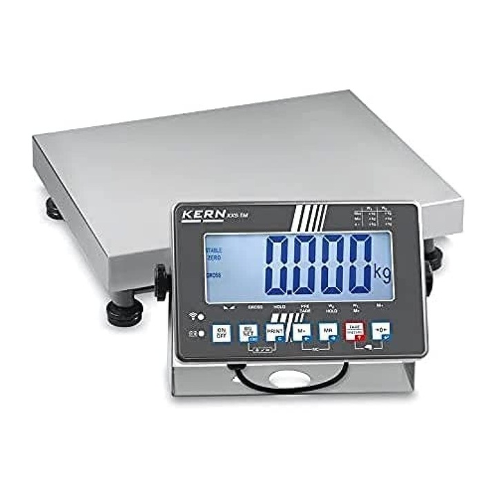 Cantar Platforma Kern IXS 10K-3M, IP68, 15kg, Afisaj XL