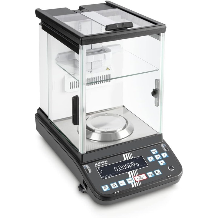 Cantar Analitic Kern ABP 200-5AM, 220g, Precizie 0.00001g, Negru/Argintiu
