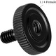 Set 4 bucăți șuruburi deget KALIONE 1/4" male/female, garnitură cauciuc 22mm, aliaj aluminiu
