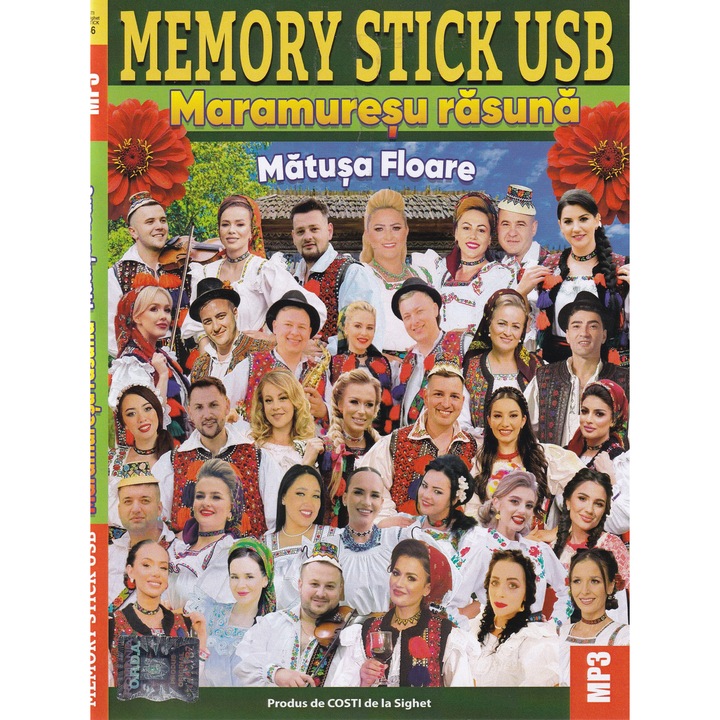 Maramuresu rasuna, Matusa Floare, compilatie mp3, muzica populara, stick usb