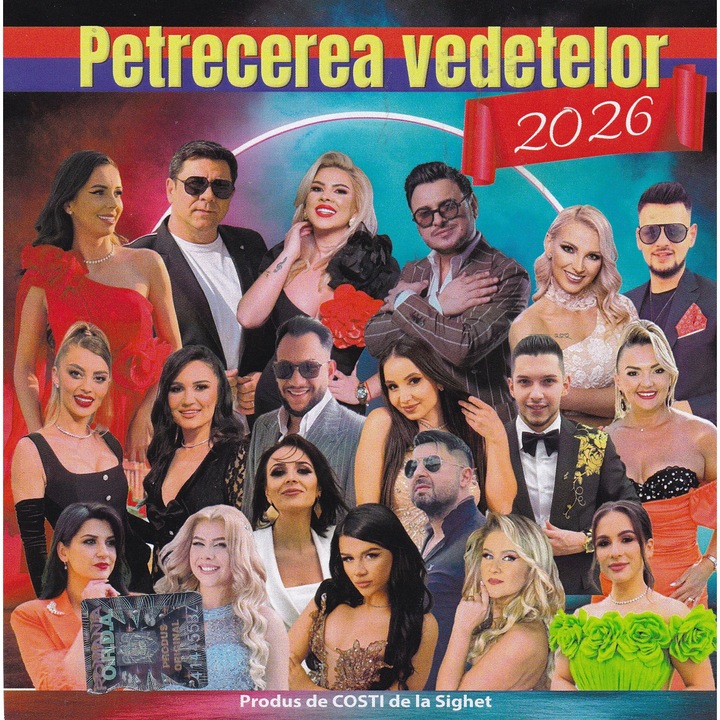 Petrecerea vedetelor 2026, compilatie muzica populara, vinyl