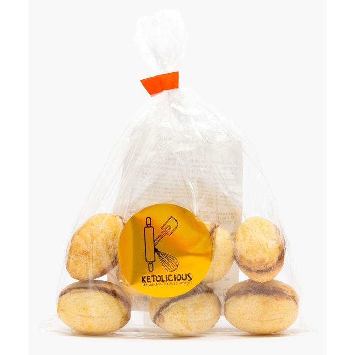 Nuci keto umplute cu ciocolata, cu indulcitori 100g