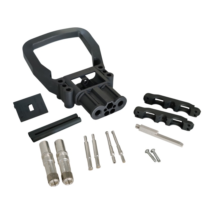 Conector REMA 160A 35mm² cu Pini Semnal, Mama – Cupla Industriala pentru Stivuitoare