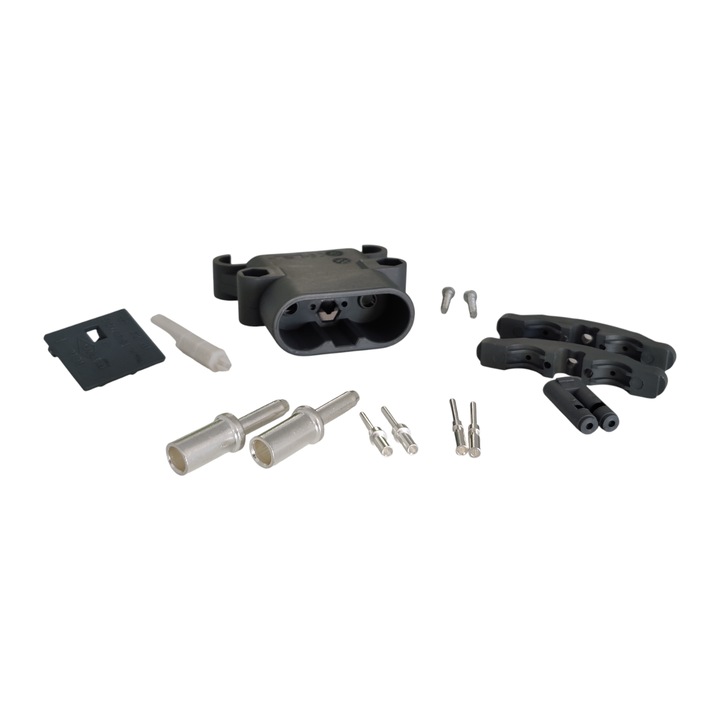 Conector REMA 80A 25mm² cu Pini Semnal, Tata– Cupla Industriala DC