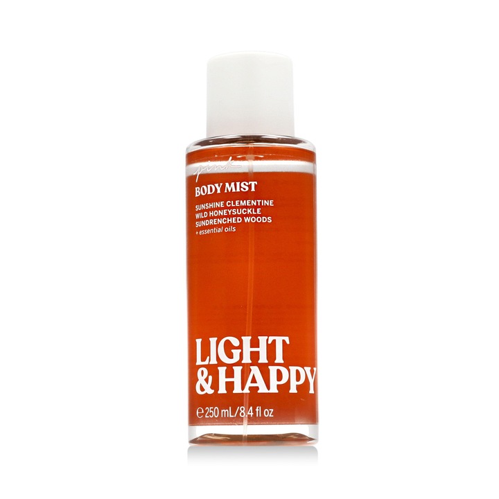 Victoria's Secret Light & Happy testpermet, 250 ml, citrus, nőknek