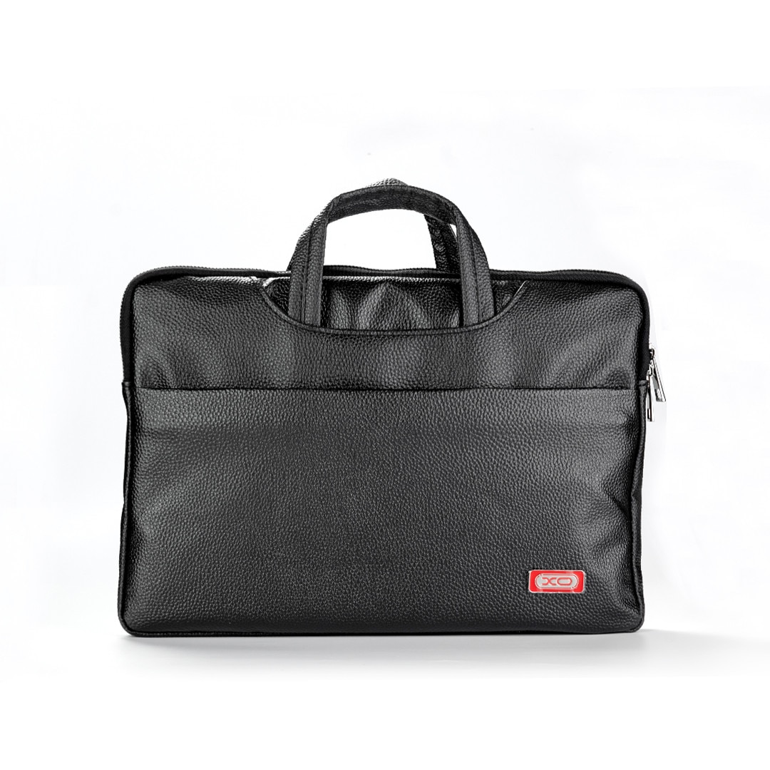 Geanta pentru laptop 13'', Material Textil, Microfibra, Negru