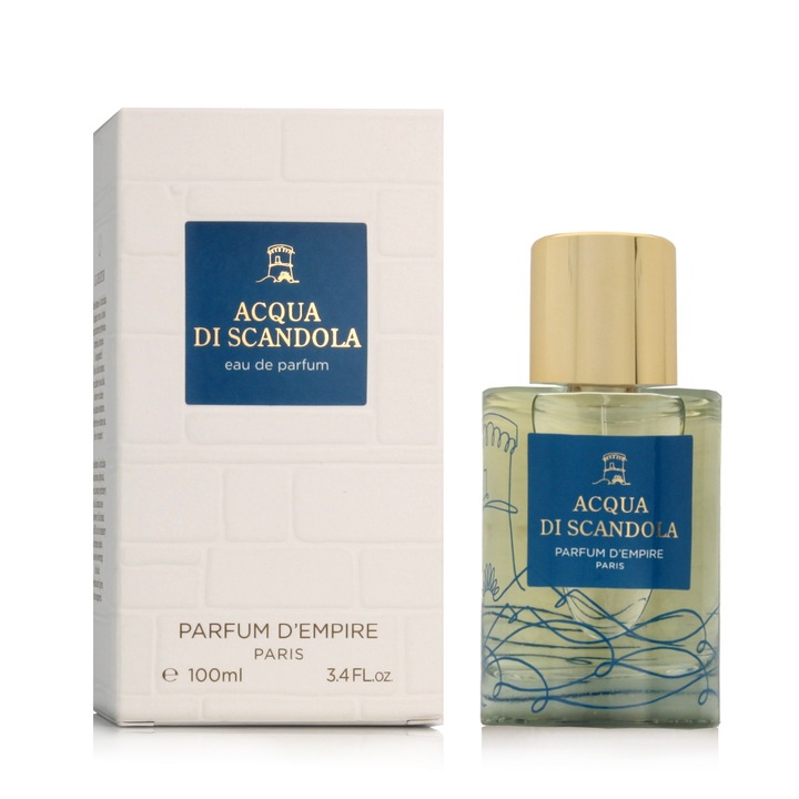Parfum Acqua di Scandola, Parfum d'Empire, uniszex, 100 ml, citrusos és tengeri jegyek