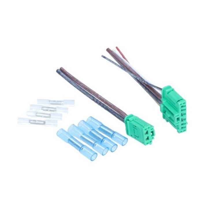 Cablu electric rezistență ventilator FEBI Renault Megane 02, set complet, 4+2 fire