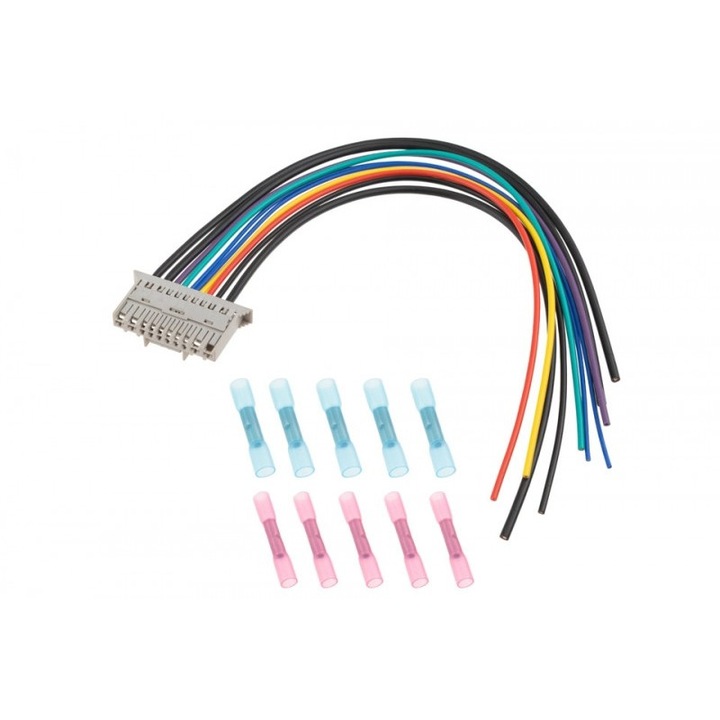 Conector auto NTY pentru Fiat Panda 2003-, cablaj complet, 71745167