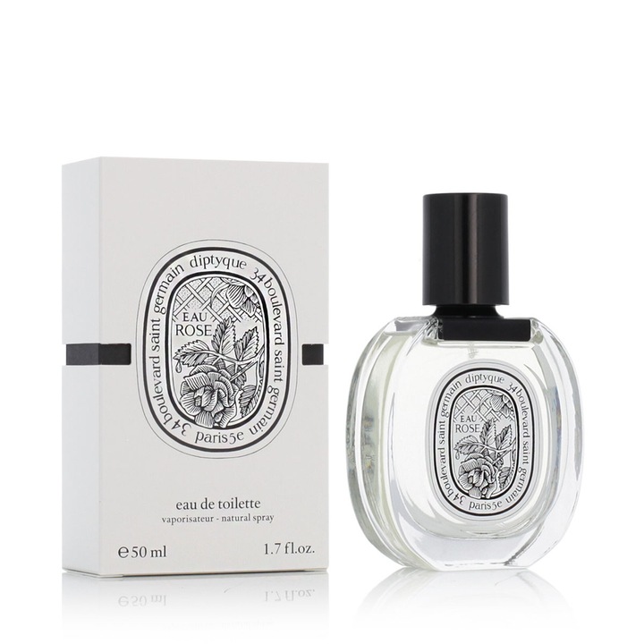 Diptyque Eau de Roze apa de toaleta femei, 50 ml, note florale, elegante