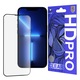 Folie telefon Lito HD Pro Clear pentru iPhone 13 Pro Max/iPhone 14 Plus, sticlă securizată, negru, transparentă