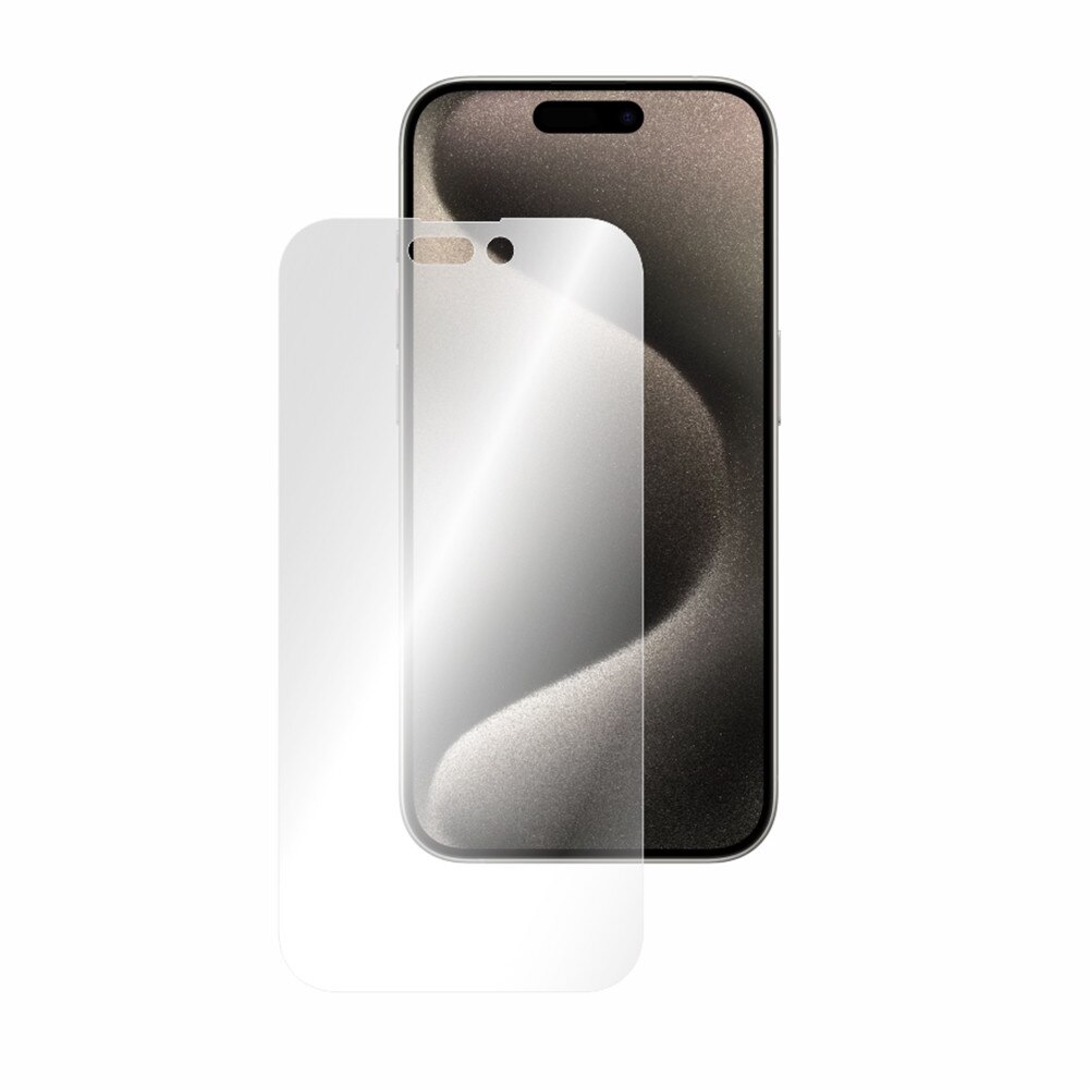 Husa Protectie Compatibila cu Premium Classic (2 pack), Smart, iPhone 15 Pro - Clear
