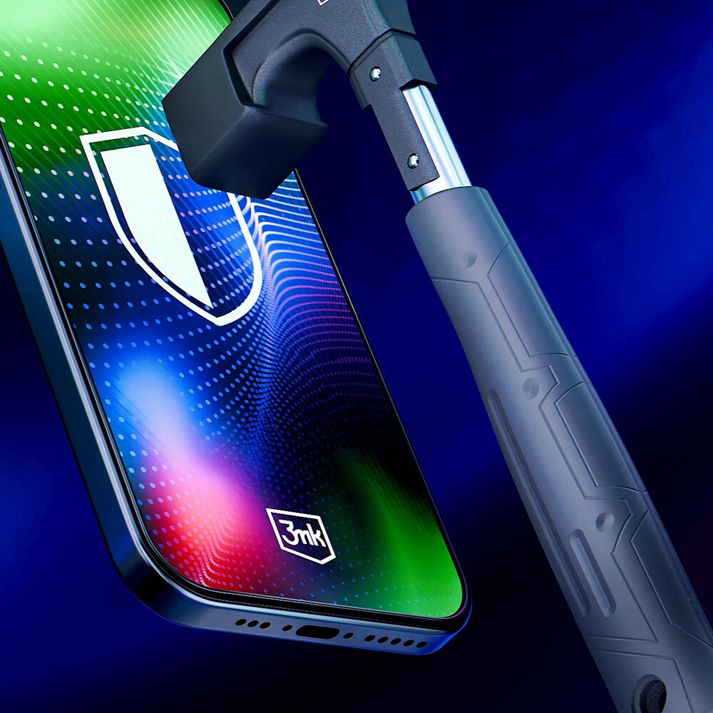 Folie Protectie Compatibila cu Hardy Ultra Glass, 3mk, iPhone 17 Air - Black