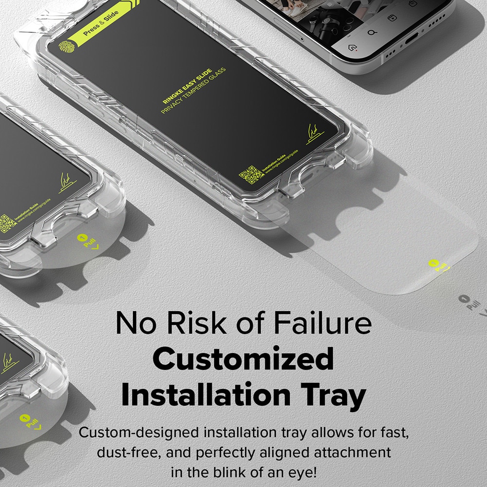 Folie de protectie pentru iPhone 15 / iPhone 16, Ringke, transparenta