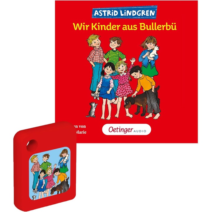 Jucărie interactivă audio, Galakto, Noi Copiii din Bullerbyn 1, discuri magnetice, 96 minute, multicolor