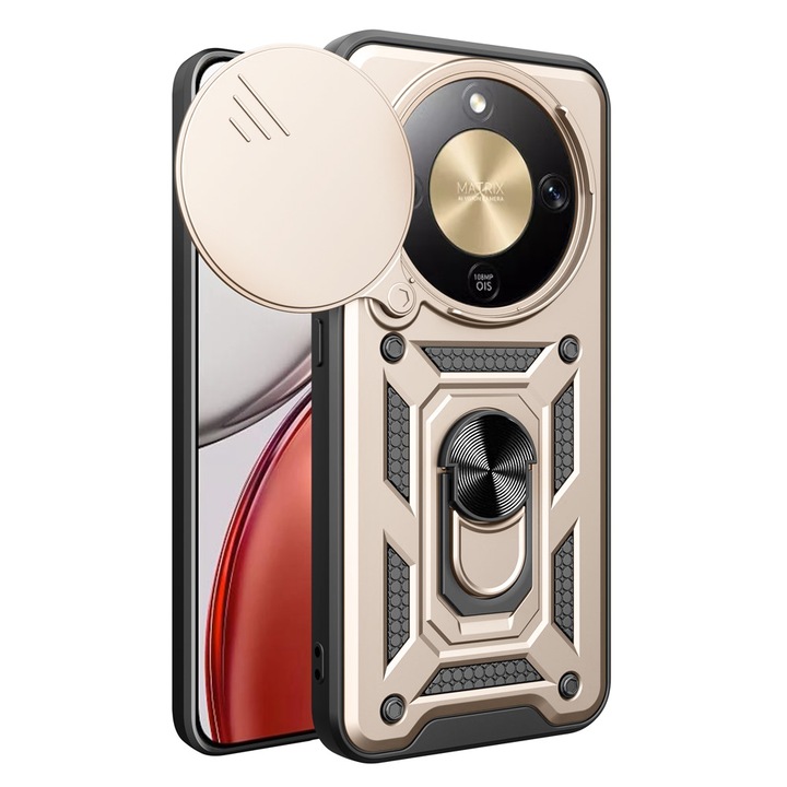 Carcasa de protectie pentru Honor Magic8 Lite, auriu