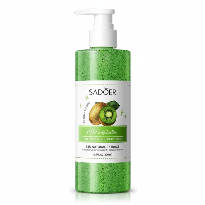 Sadoer Kiwi hámlasztó tusfürdő, 300 ml