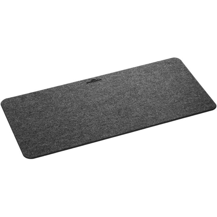 Mousepad Durable, suport pliabil pentru telefon, 700x330mm, gri antracit