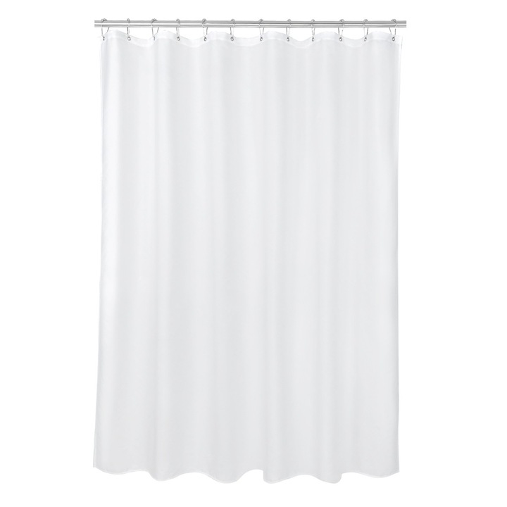 Perdea dus Sensea Remix, Poliester, 180 x 200 cm, Alb