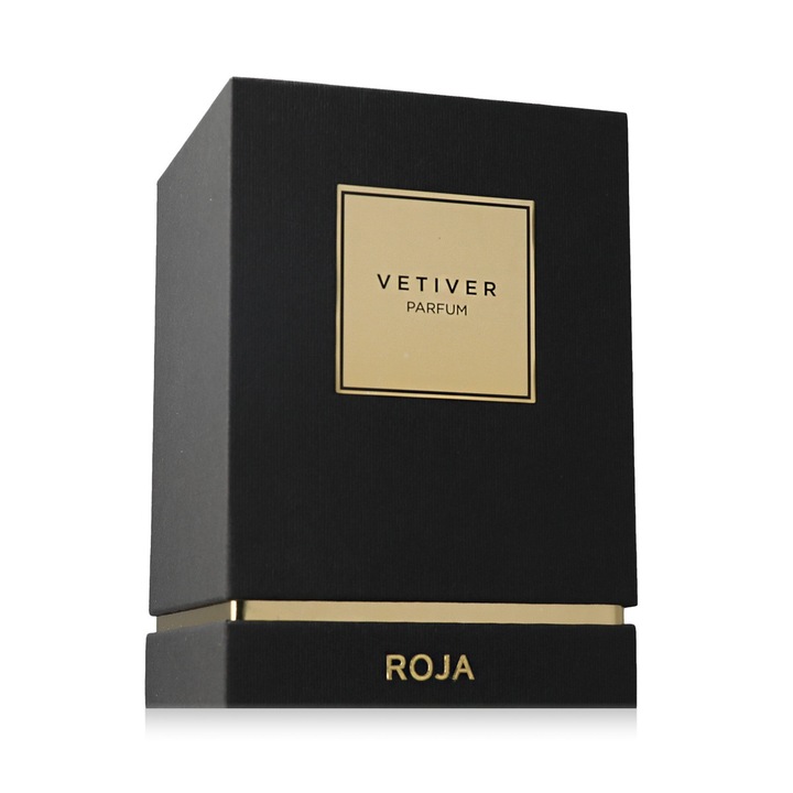 Roja Parfums Vetiver Pour Homme, apă de parfum pentru bărbați, 50 ml, note florale și lemnoase, culoare: transparent