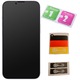 Folie Sticla Mata Müller® compatibila cu iPhone 13/ 13 Pro/ 14, Privacy Matte, Full Cover 3D, Full Glue, Duritate Militara, Ultra HD, Protectie Profesionala Ecran 3D, Anti Zgarieturi, Anti Socuri, Anti Orbire, Sticla Securizata, Negru