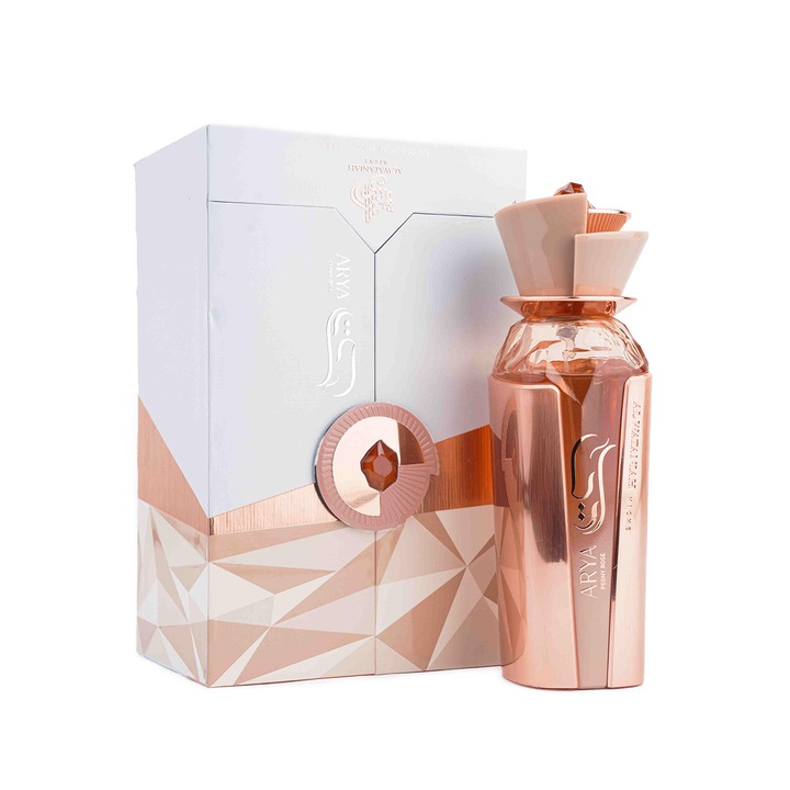 Apa de parfum Al Wataniah Arya Peony Rose 100 ml, floral, gourmand, femeie