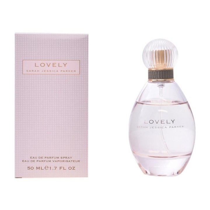 Sarah Jessica Parker Lovely Eau de Parfum 50 ml, virágos-fás, pézsma jegyekkel, nőknek