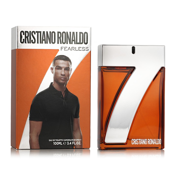 Cristiano Ronaldo CR7 Fearless Eau de Toilette, 100 ml, férfiaknak