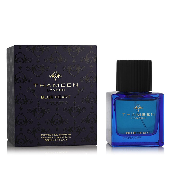 Thameen Blue Heart, uniszex eau de parfum 50 ml, orientális, édes és fűszeres jegyek