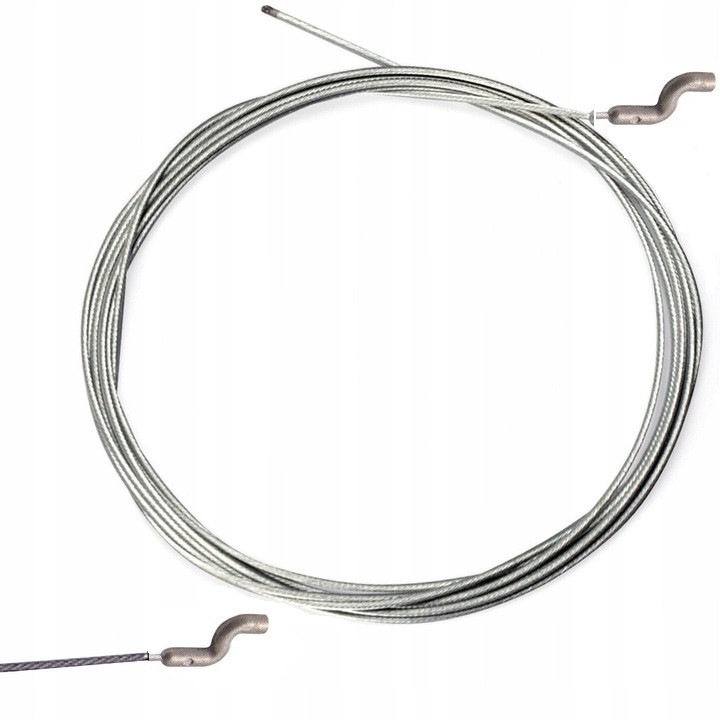 Univerzális acél bowden 2,5m, NÉMET, 1,5mm, Z-vég, 4x22mm, kerti felszerelésekhez