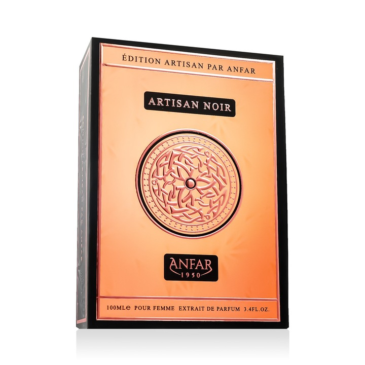 Anfar 1950 Artisan Noir parfüm, 100 ml-es eau de parfum, orientális-virágos, nőknek