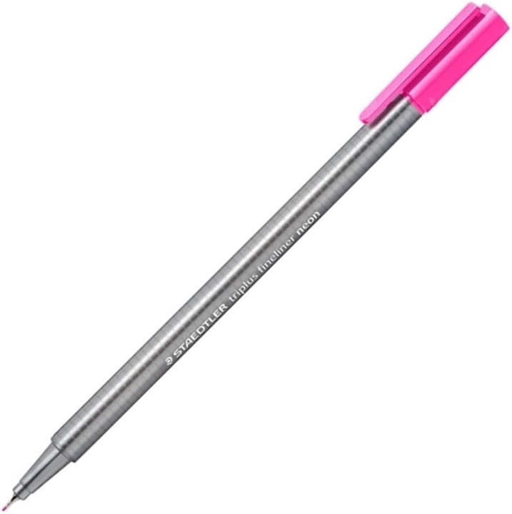 Pix Grafic Staedtler 334-221, Varf Fin, Culoare Roz