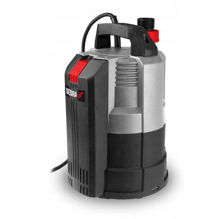 Dedra 350W búvárszivattyú tiszta vízhez, 4500 l/h, 10m kábel, IPX8
