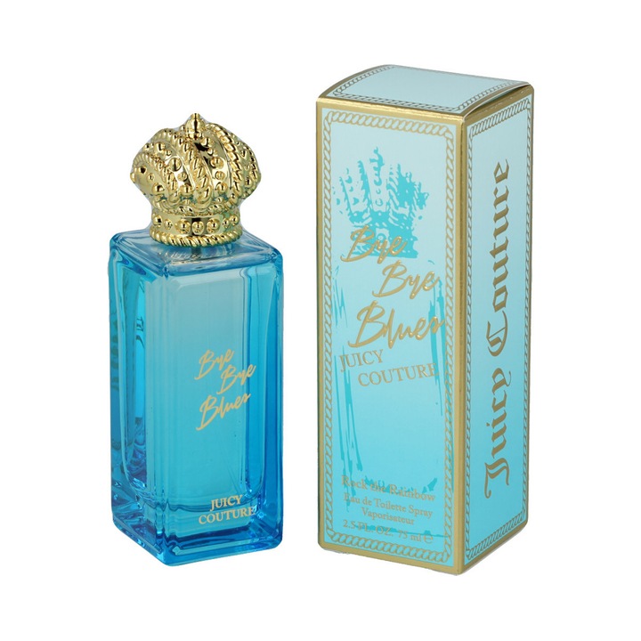Apa de parfum Juicy Couture Bye Bye Blues, 75 ml, note florale, citrus, pentru femei
