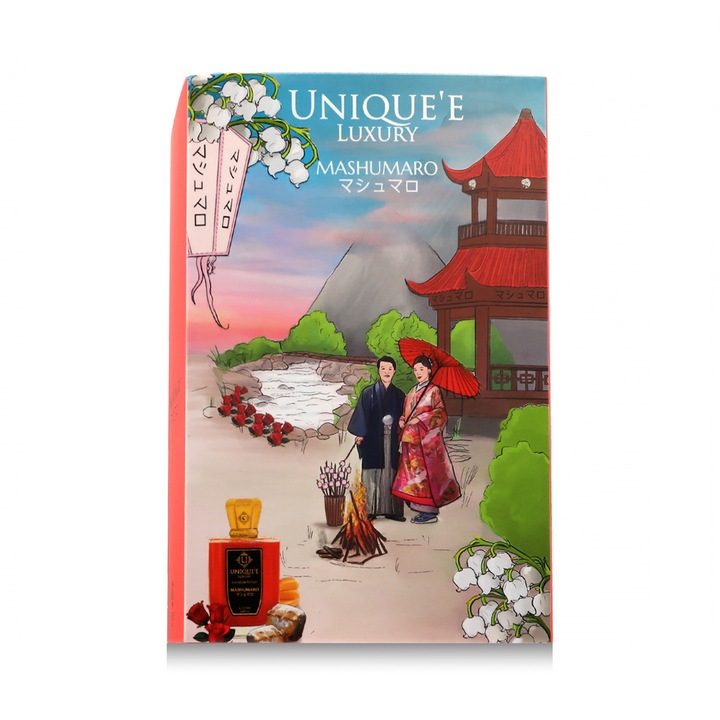 Parfum unisex Unique'e Luxury Mashumaro, 100 ml, cremă de vanilie și mușchi, 2023