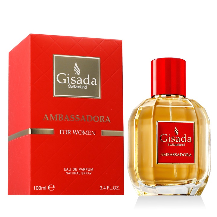 Gisada Ambasadorul Eau De Parfum 100 ml, uniszex, virágos és fás jegyek, 2021