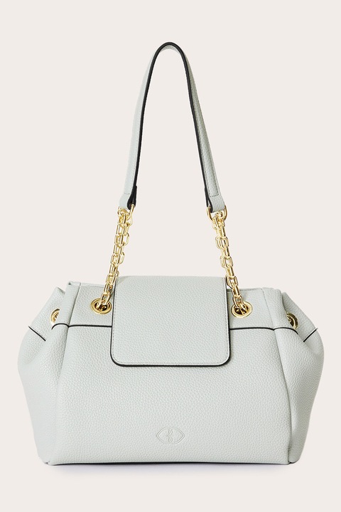 Motivi, Geanta de piele ecologica cu bareta de umar, Albastru glaciar