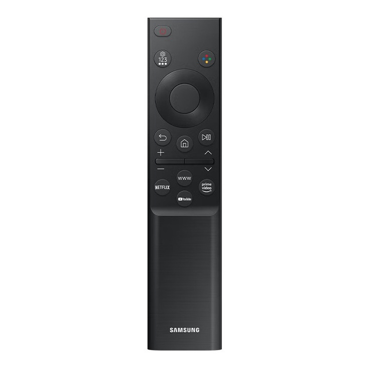 Telecomanda Originala Samsung BN59-01493F pentru smart TV Samsung cu Netflix / Prime Video / YouTube compatibila CU7172 si CU7192 - Negru